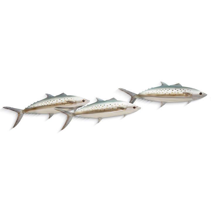Spanish Mackerel School of 3 for wholesale by Copper Art