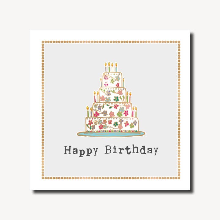 Marina B - Wholesale Birthday Card - Birthday Cake Lucy Locket Card