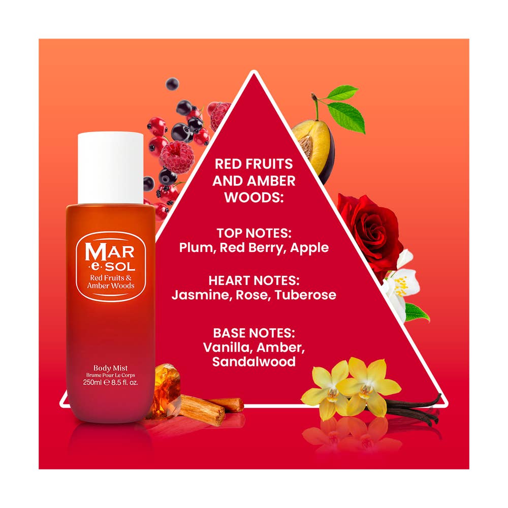 RAPHAEL COSMETIC CONSULTING / FASHION MAKE·UP - Wholesale Face & Body Mist/Water - BODY MIST 250ML - MAR•e•SOL14