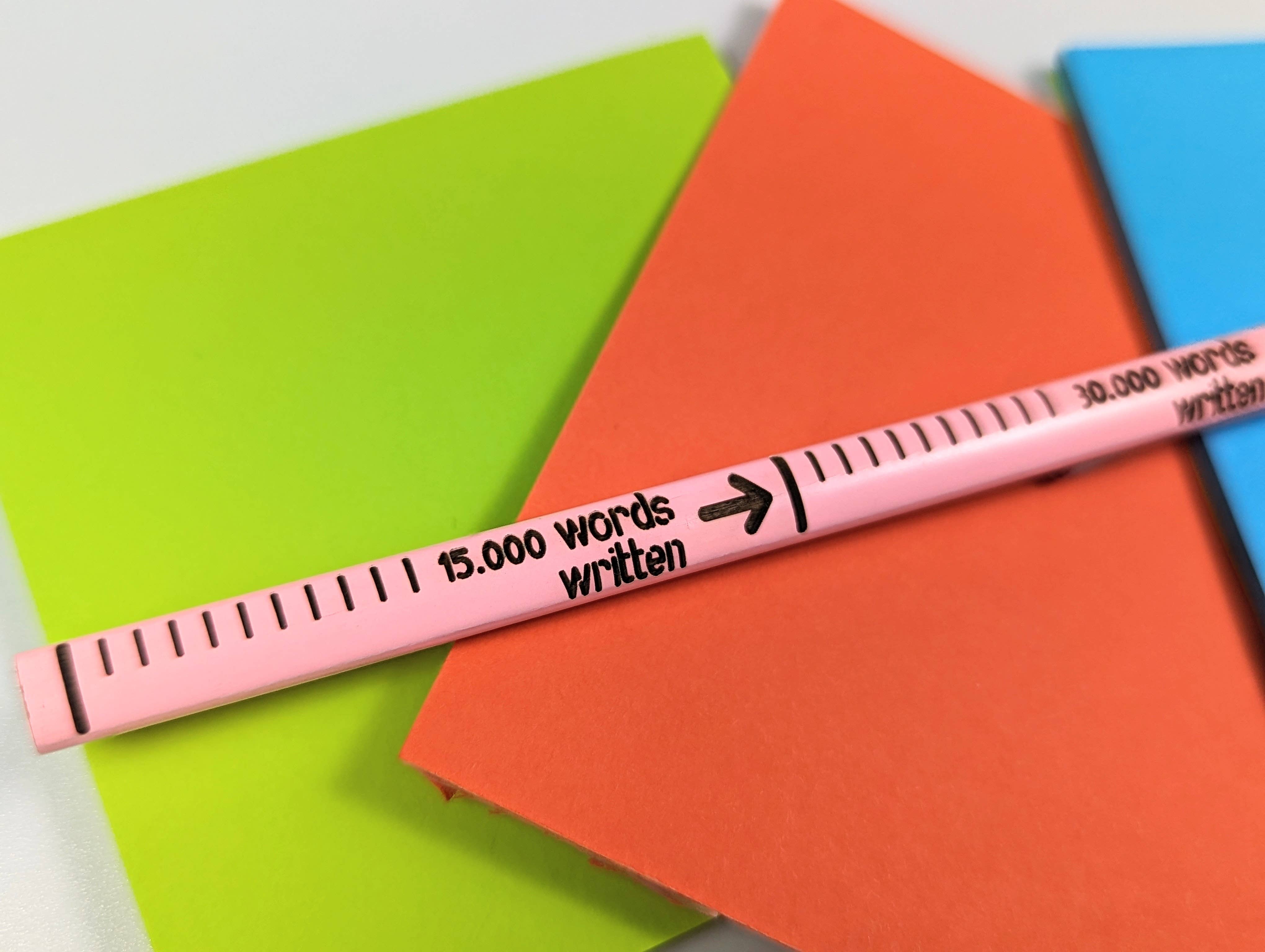 Chikai Shop – wholesale Pencil – Word-counting pencil, custom engraved pencil, HB pencil8