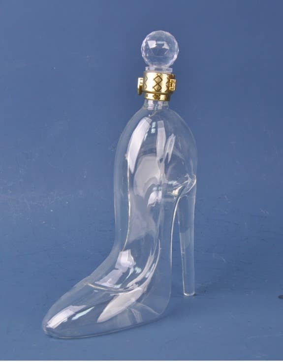 McGowan & Rutherford Ltd – wholesale Dekanter – Klar glashögklackad skodekanter 750 ml0