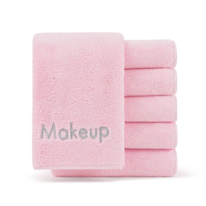 Arkwright Home - Wholesale Makeup Remover - Coral Fleece Makeup Removal Towels (3-Pack)2