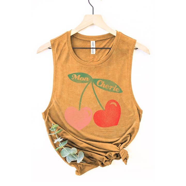 HRTandLUV - Wholesale Tank top – Women′s - MON CHERIE MINERAL GRAPHIC TANK TOP2