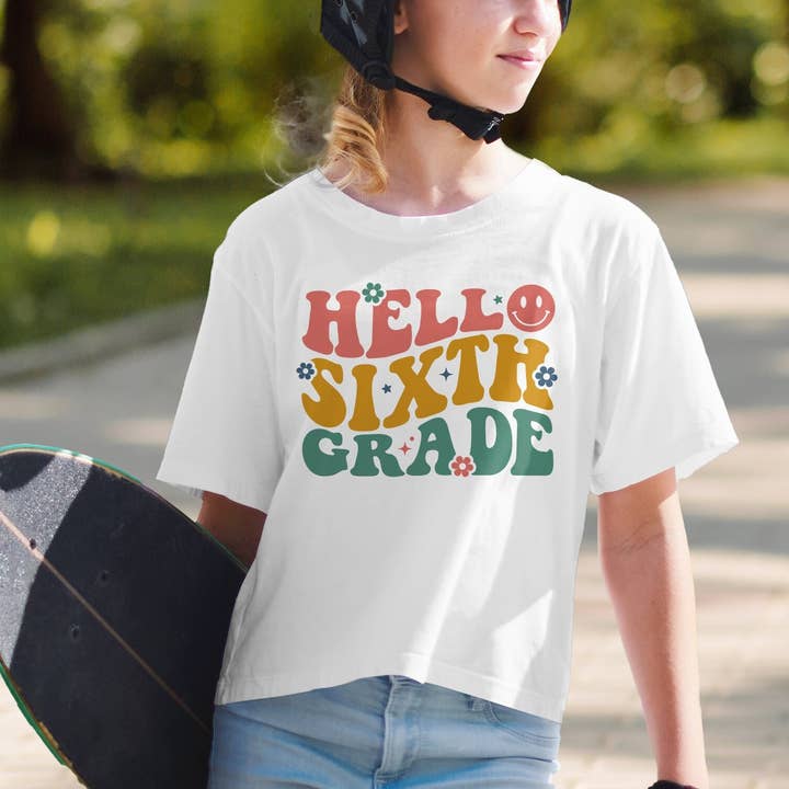 Kids First Day of School Kids Shirt for wholesale by Solana Grace