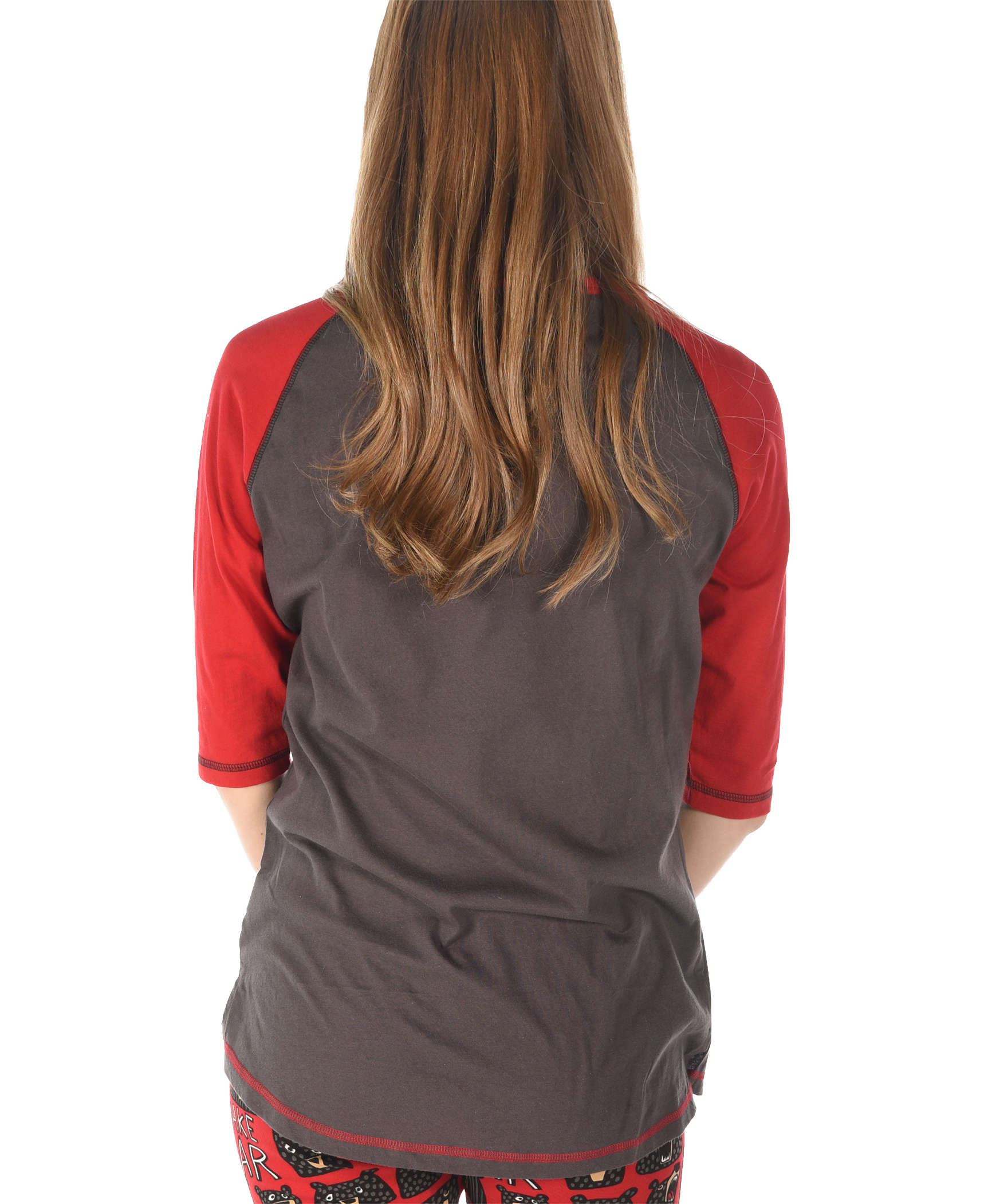 Lazy One - Wholesale Sleepwear Top - Women's - Don't Wake The Bear Women's Pajama Tall Tee3