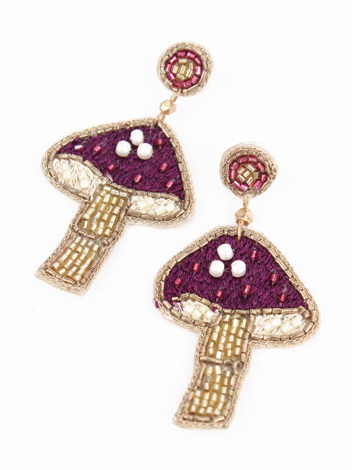 PURPLE MUSHROOM DROPS for wholesale by My Doris