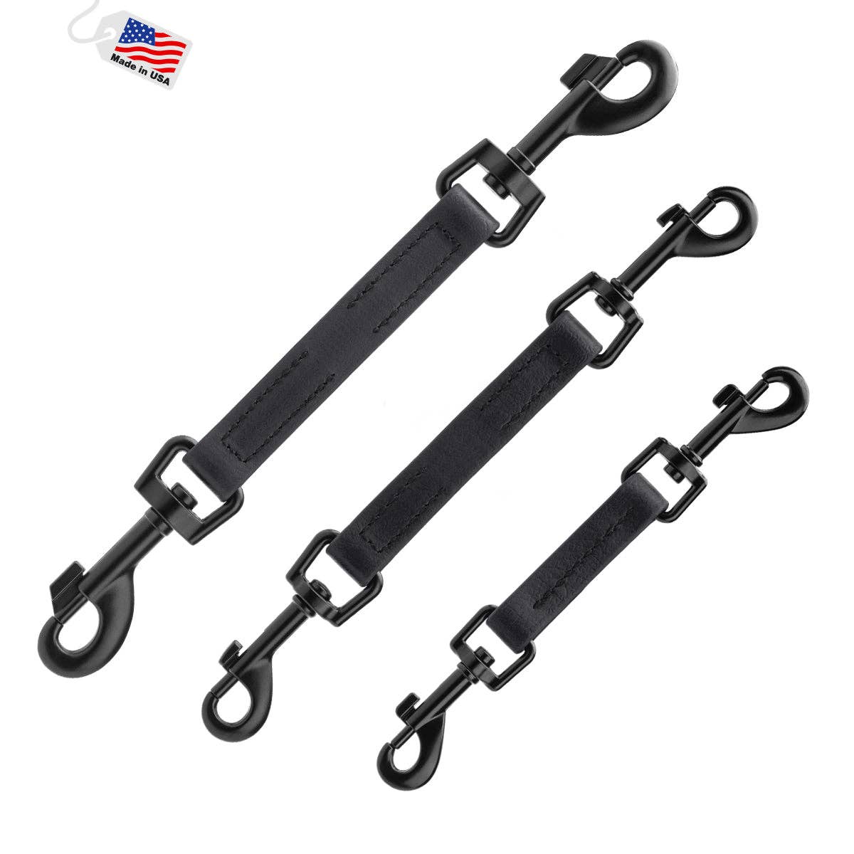 Dogline - Wholesale Pet Collar - Dog - Biothane Prong Collar Safety Backup Clip1