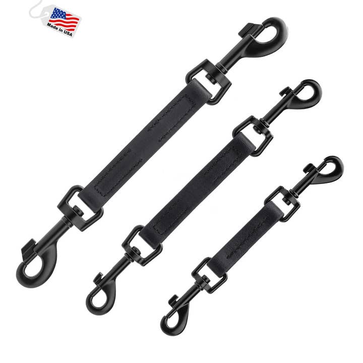 Dogline - Wholesale Pet Collar - Dog - Biothane Prong Collar Safety Backup Clip1