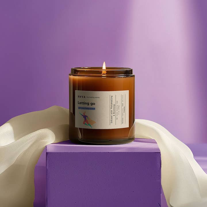 Scented Organic Soy Candle - Letting Go for wholesale by NAVA
