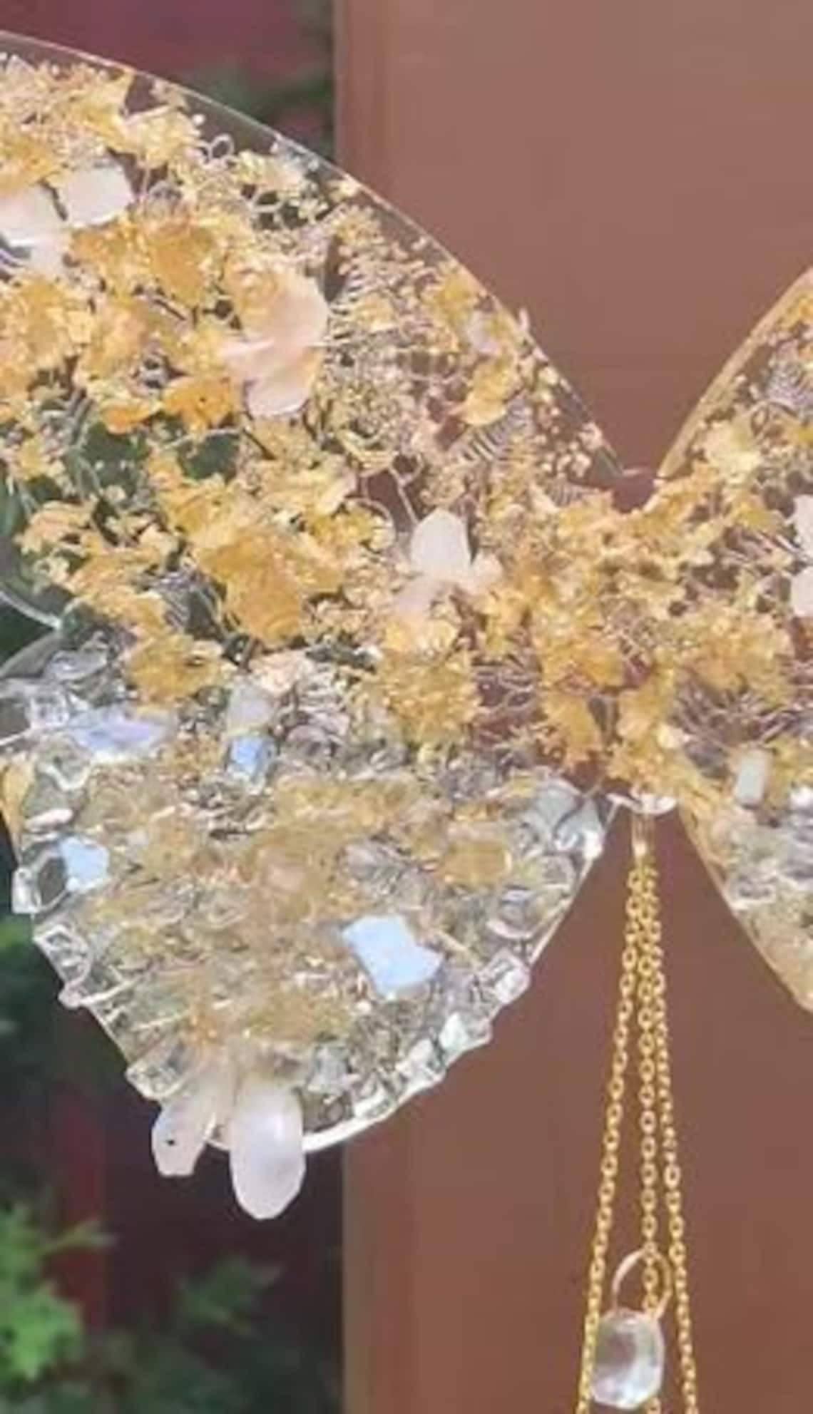 Grey Stone boutique – wholesale Suncatcher – Crystal butterfly suncatcher, House warming gift6