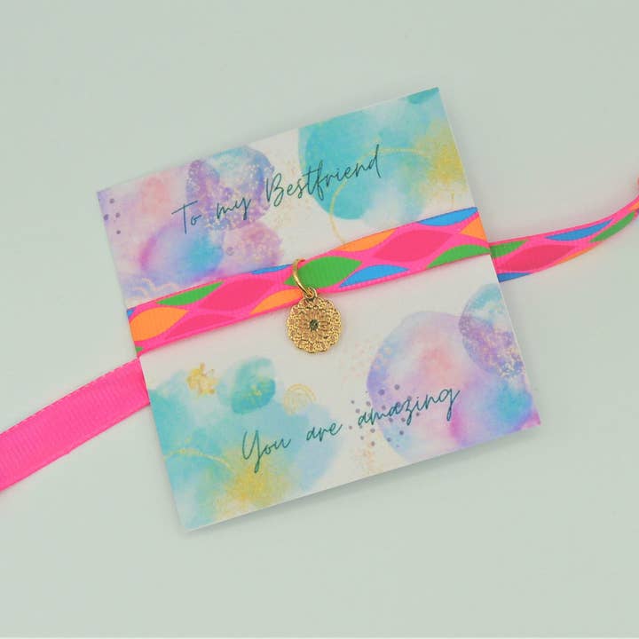 Vänskap mandala armband, bästa vän färg mandala annons för wholesale av Clau Jewelry