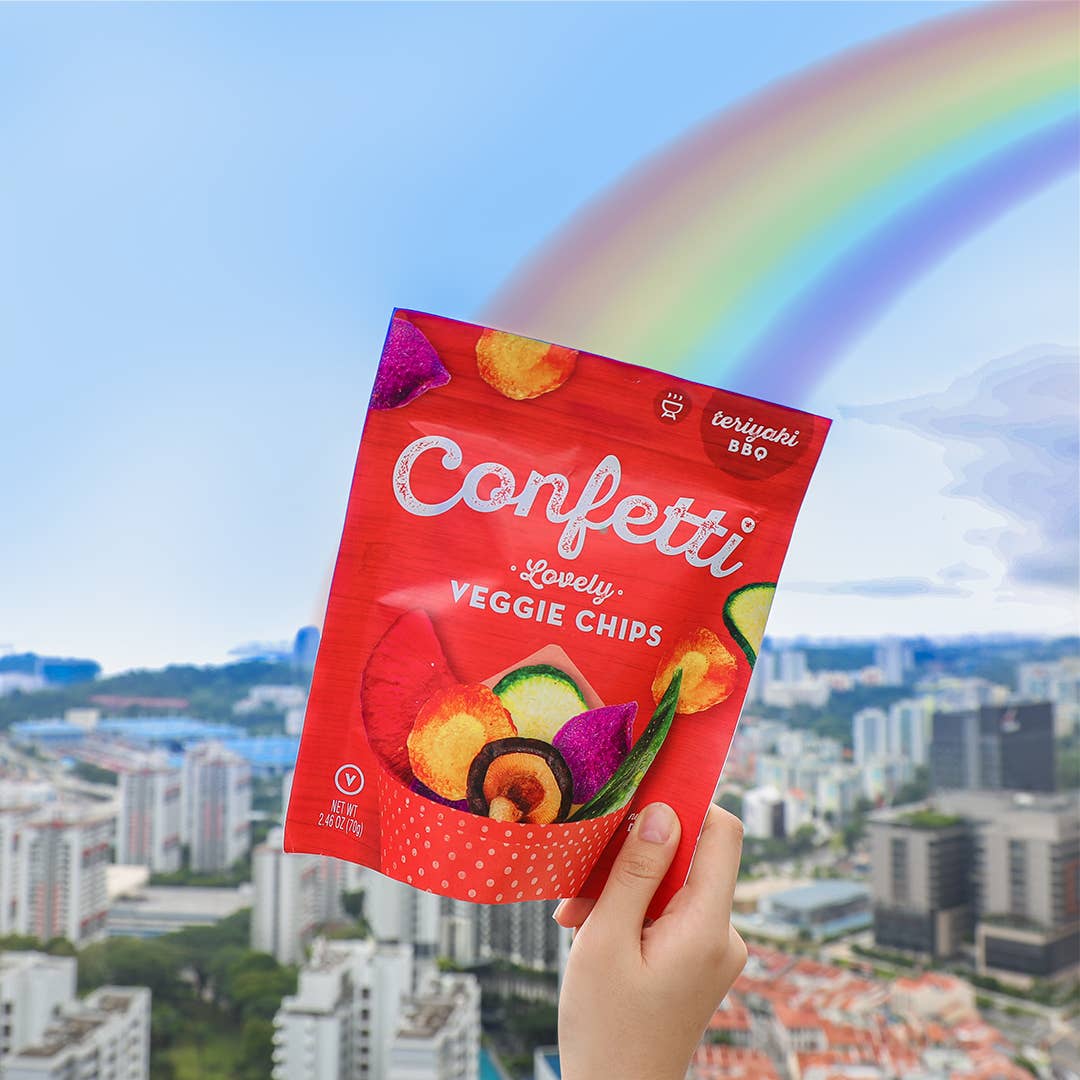 Confetti Snacks - Wholesale Chips - Lovely Vegetable Chips, Teriyaki BBQ2
