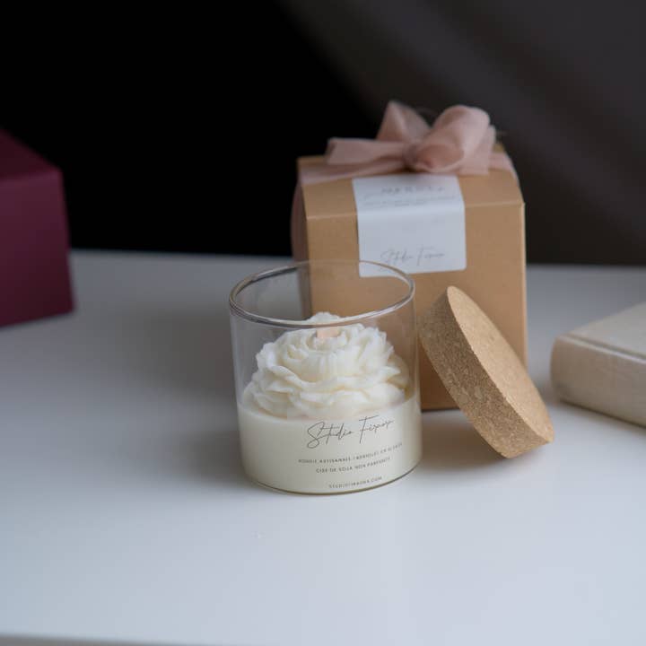 Studio Firaora - Wholesale Jar/Filled Candle - ODE FLOWER Candle - soy wax1