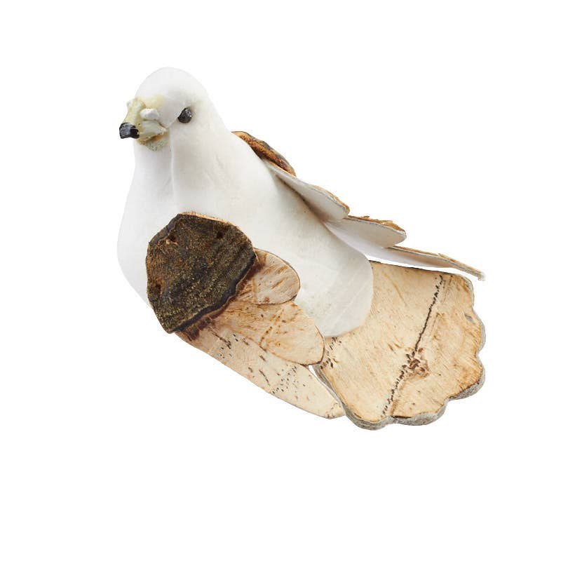 Factory Direct Craft - Vente Fleurs artificielles - Mini champignon colombe oiseau 1-7/8"3