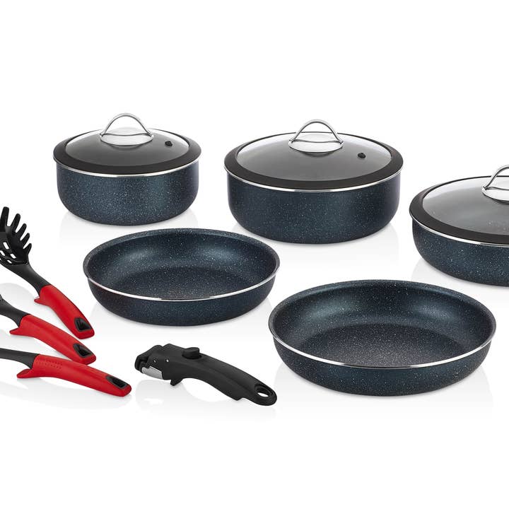Papilla - Wholesale Cookware set - Motto 12-Pieces Detachable Handle Pans & Pots With Lids Cooking Set | Papilla's Best Cookware3