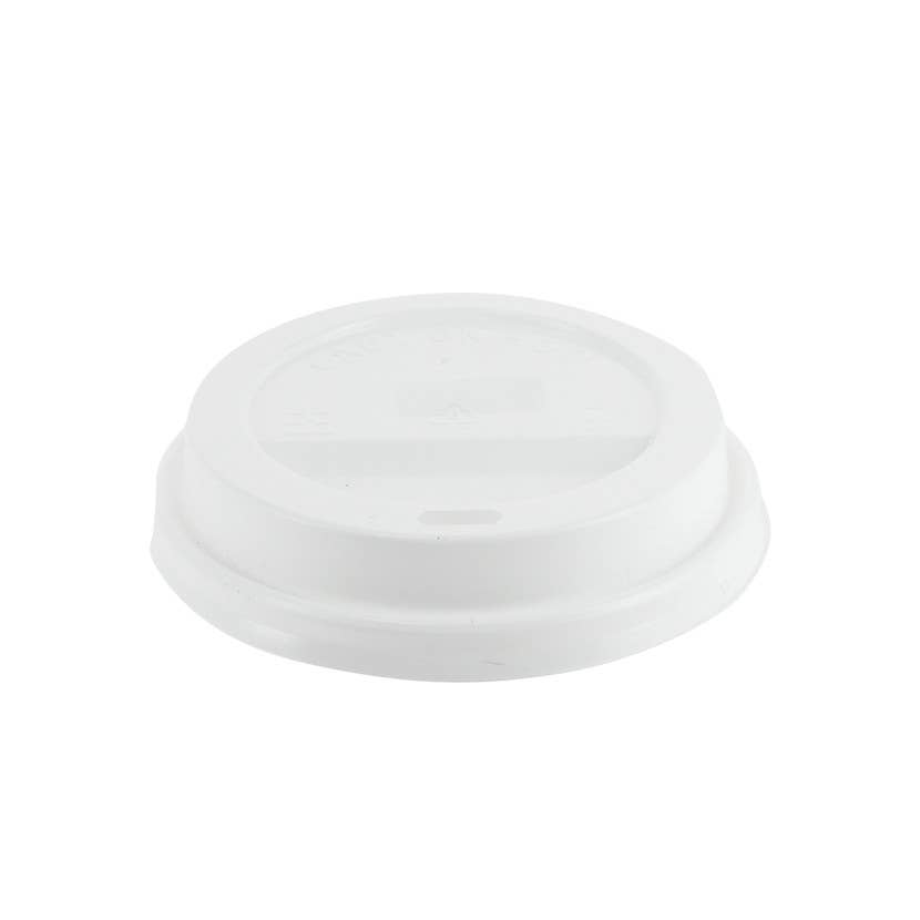 PUNTOQPACK - Wholesale Drink Lids - White Travel Cover For Coffee Cup (9Ø)0
