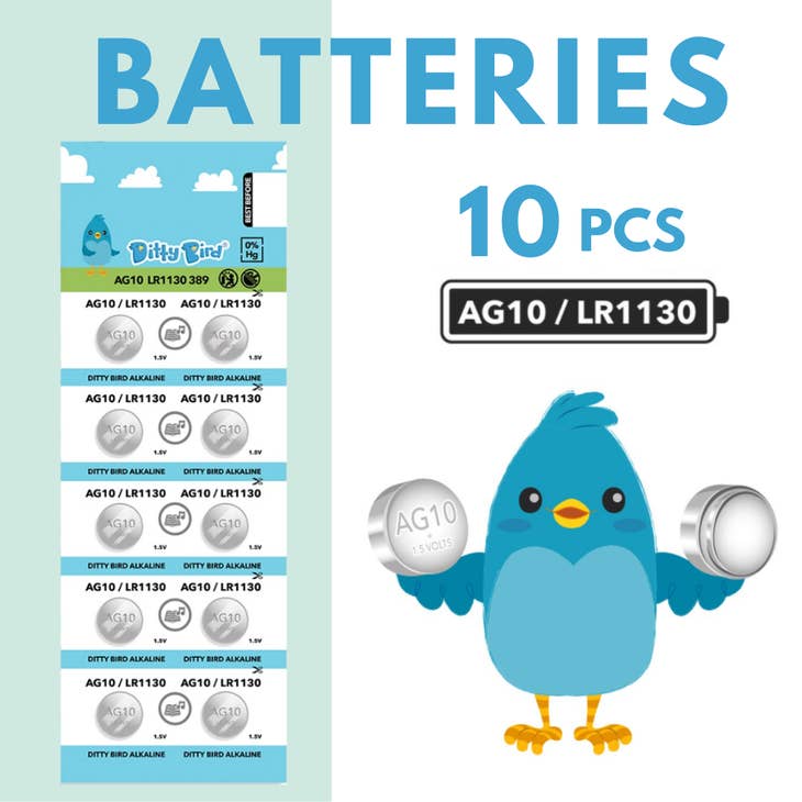 Wholesale Ditty Bird AG10 Batteries - 10 Pack (US ONLY*) for your