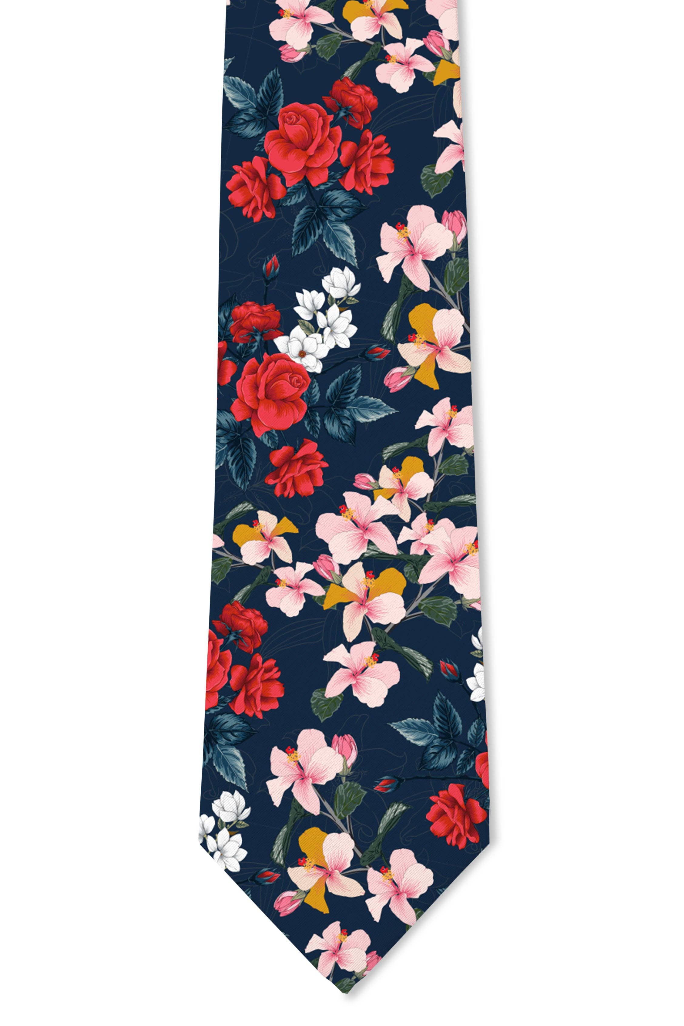 Tough Apparel - Wholesale Stropdas - Heren - Blauwe Tropic2