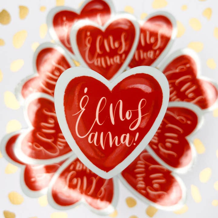 Autocollant ÉL NOS AMA pour la vente par Creative Worship