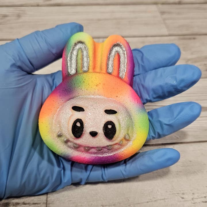 The Soap Sisters - Wholesale Bath Bomb/Fizz - Bubu Bath Bomb-Multicolour Neon1