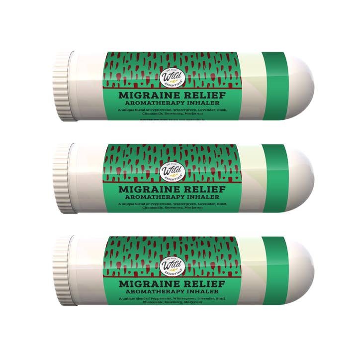 Wild Essentials - Wholesale Aromatherapie-inhalator - Migraine Relief Aromatherapie-inhalatoren met etherische oliën