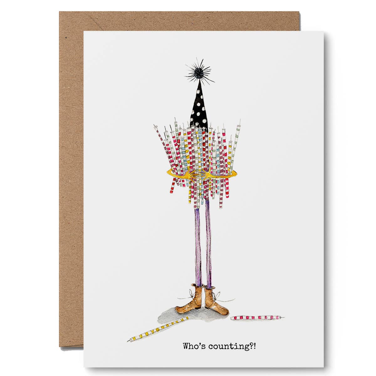 The Gnat - Wholesale Birthday Card - Who's Counting1