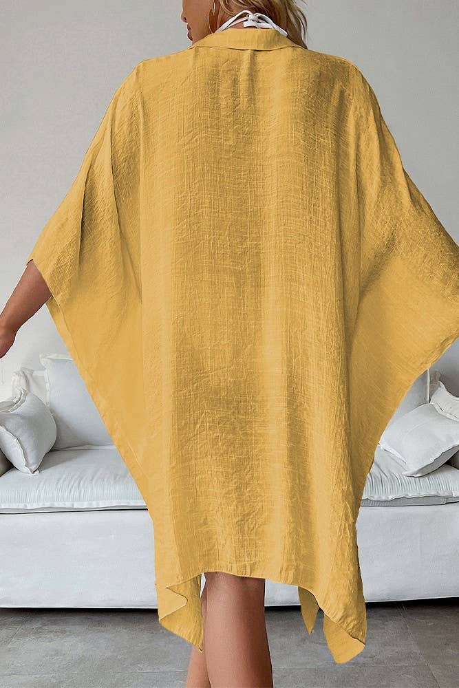 UNISHE - Wholesale Swim Cover Up - Women's - Summer Beach Shirt Cover Up ZK136810