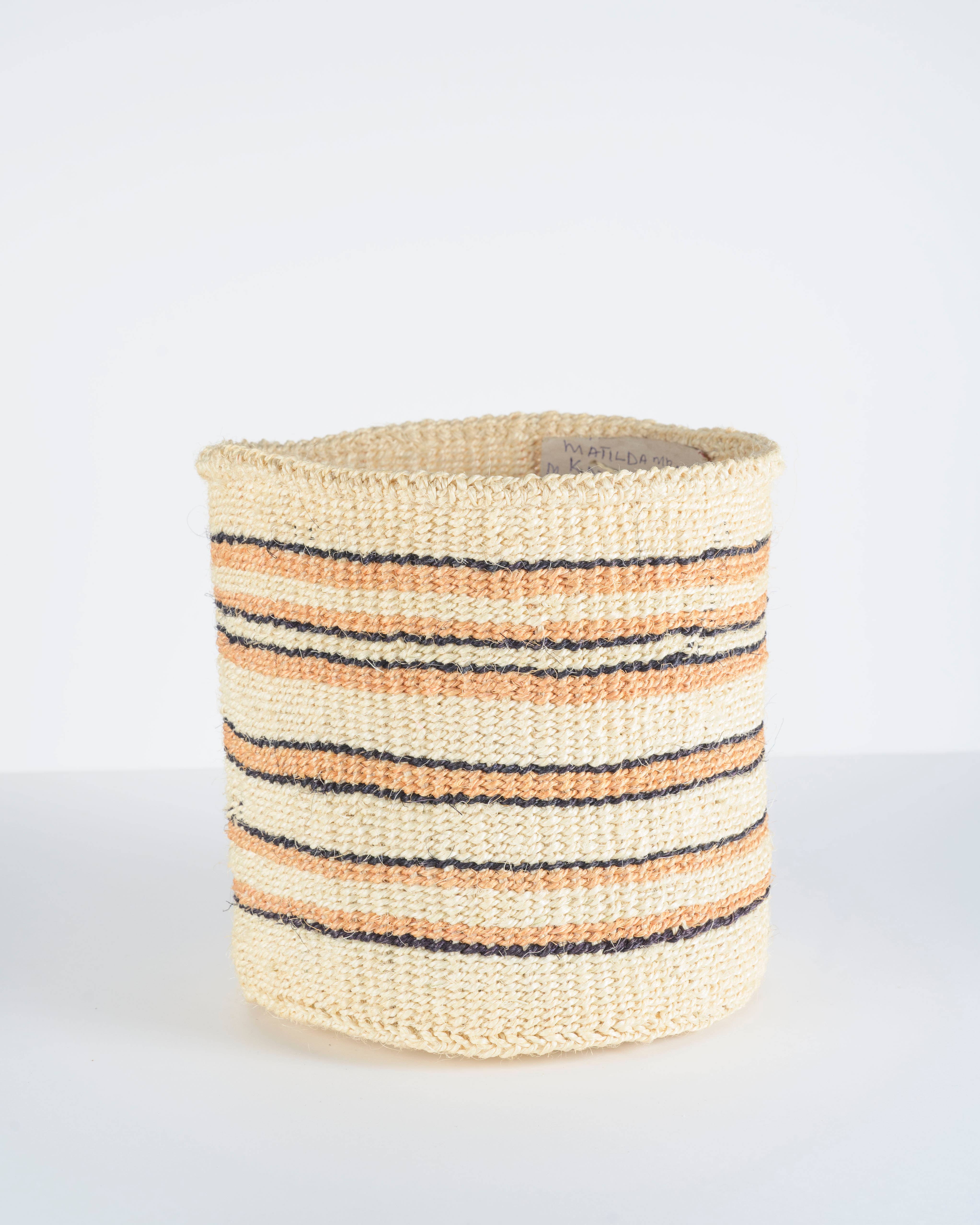 Crafts by Solid - Wholesale Basket - Handwoven Sisal Baskets - Natural Hues - XXS - XXL35