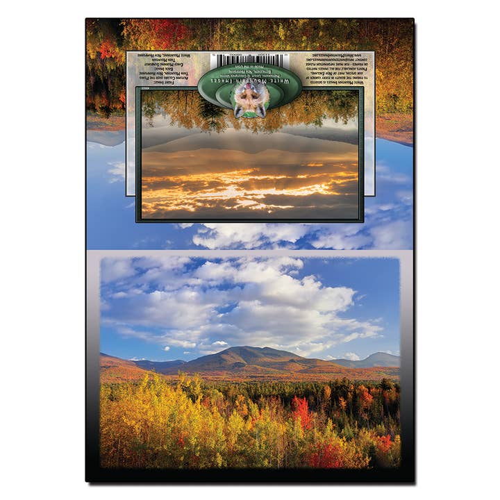 #3023 Carte Ledgewood Automne pour la vente par White Mountain Images