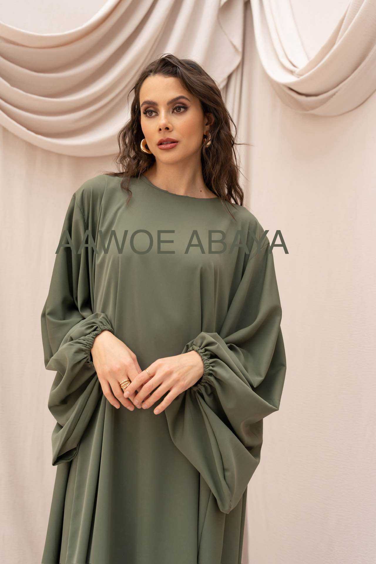 Aawoe Abaya - Wholesale Dress - Women's - Elegant Abaya Dress - 2466-ROB11
