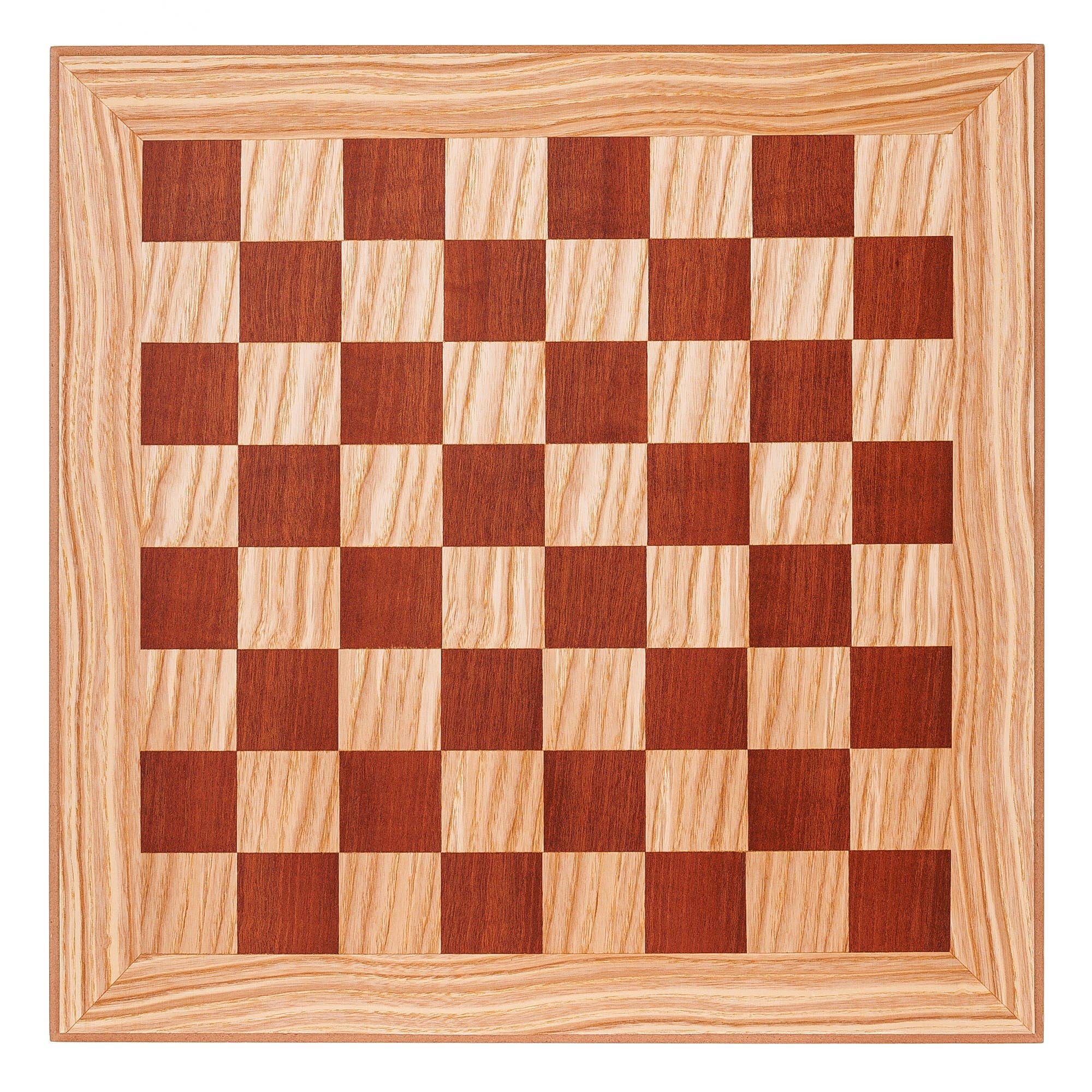 ARTIA LTD - Wholesale Board Game - Olive Wood Chess, Brown Squares & Metal Chess Pieces Roman2