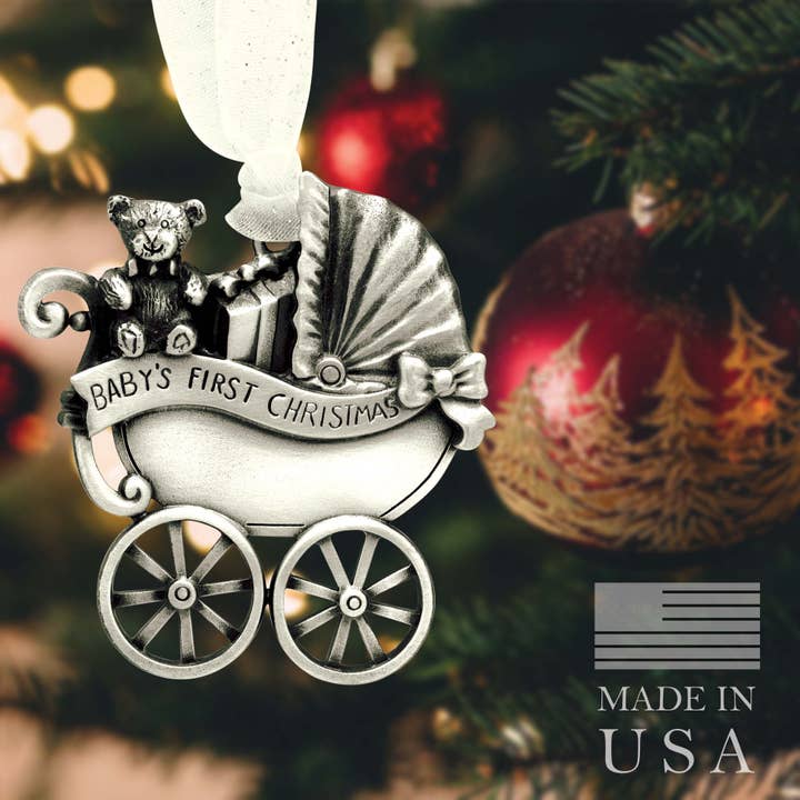 Gloria Duchin - Wholesale Ornament - Snoepstok Baby Foto Ornament10