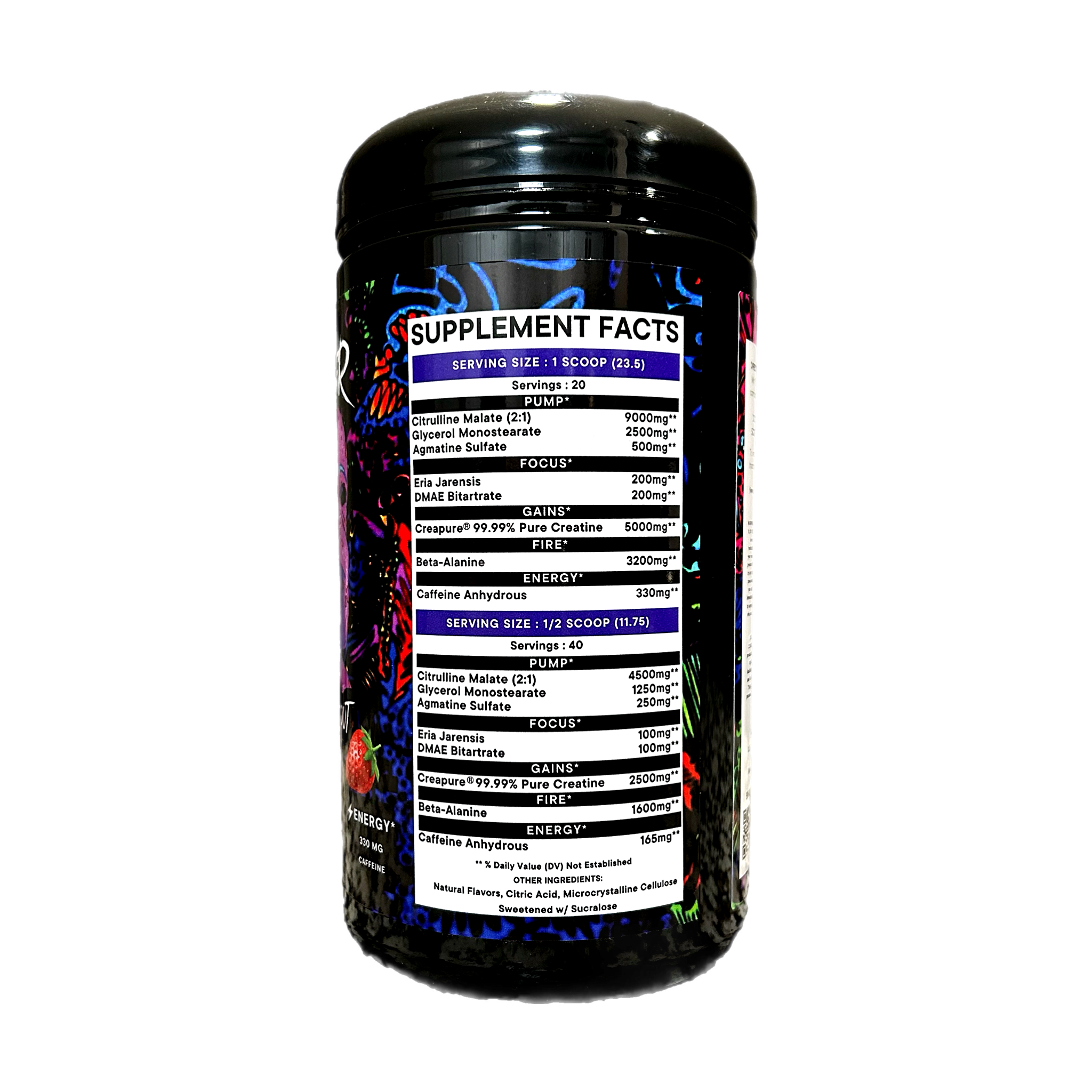 Mass Cast, LLC – wholesale Oral supplement/vitamin – MINDBENDER 6.0 Nootropic High Stim Pre-Workout w/ Creapure - 40/20 Serving3