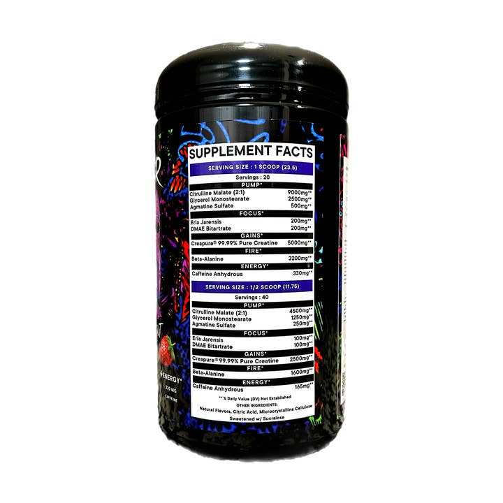 Mass Cast, LLC – wholesale Oral supplement/vitamin – MINDBENDER 6.0 Nootropic High Stim Pre-Workout w/ Creapure - 40/20 Serving3