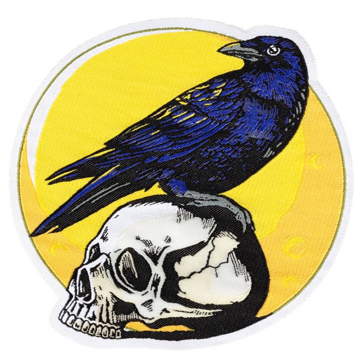 Benjamin International - Wholesale Patch - Crow On Sull Embroidered Patch