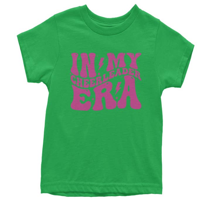 Expression Tees - Wholesale Screen Printed T-Shirt - Kids - In My Cheerleader Era Youth T-shirt3