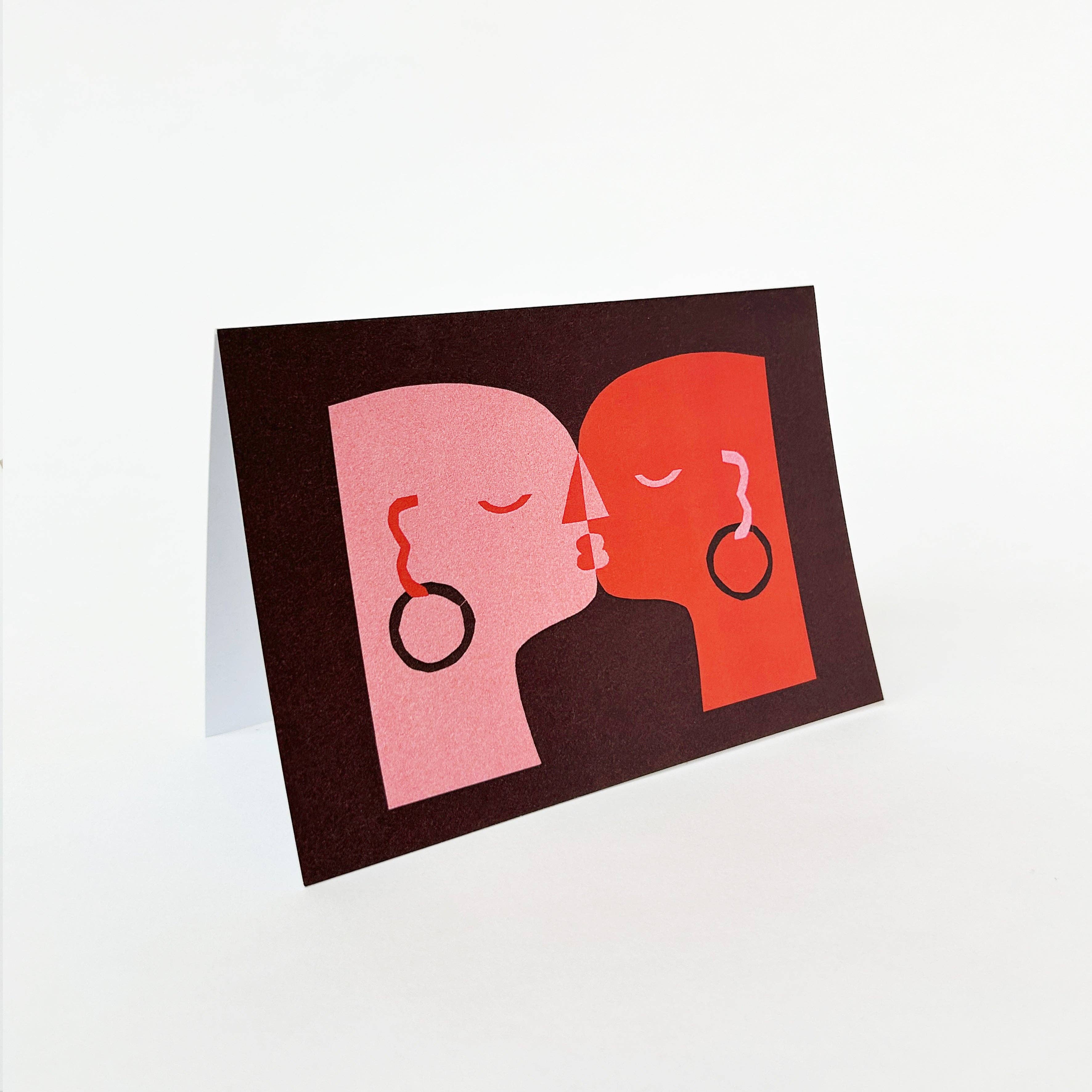 Cait McEniff - Wholesale Love Card - Kiss #3 Greetings Card1