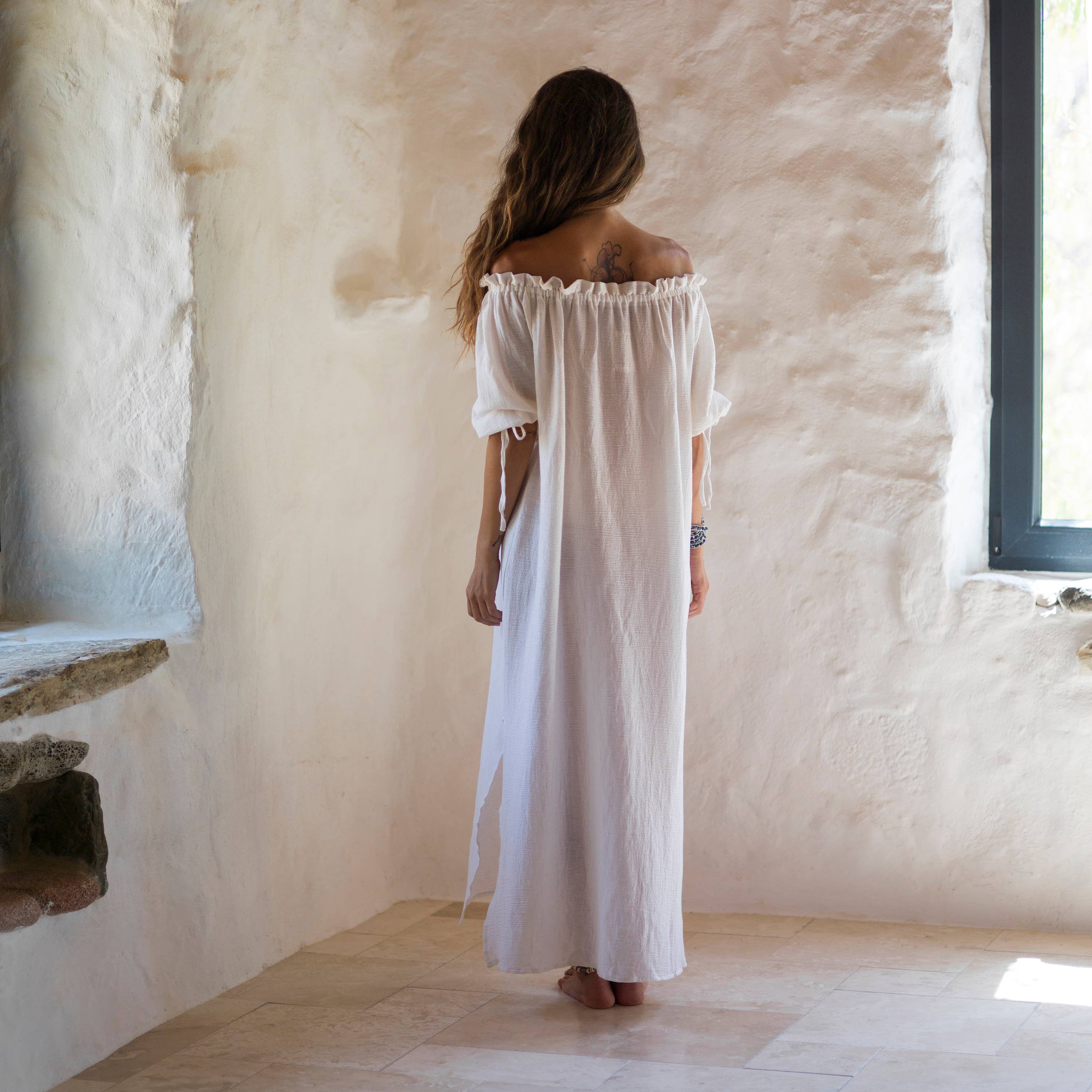 loom.ist - Wholesale Dress - Women's - Sile Off Shoulder Dress11