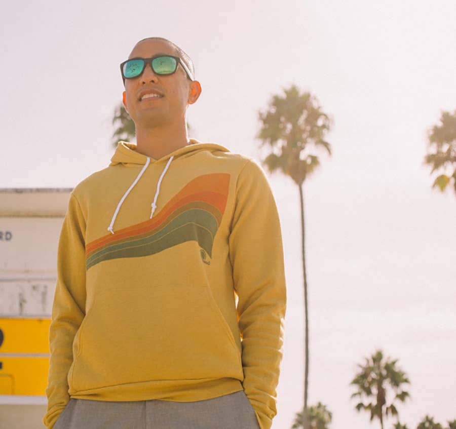 Goodseed Clothing - Wholesale Hoodie - Men's - DOWN VEST-HOODIE-MUSTARD1