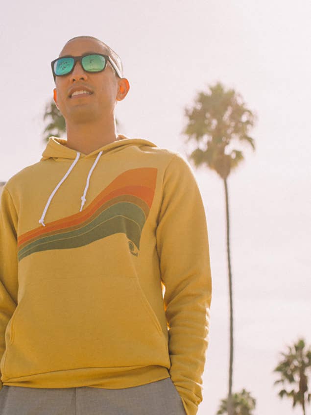 Goodseed Clothing - Wholesale Hoodie - Men's - DOWN VEST-HOODIE-MUSTARD1