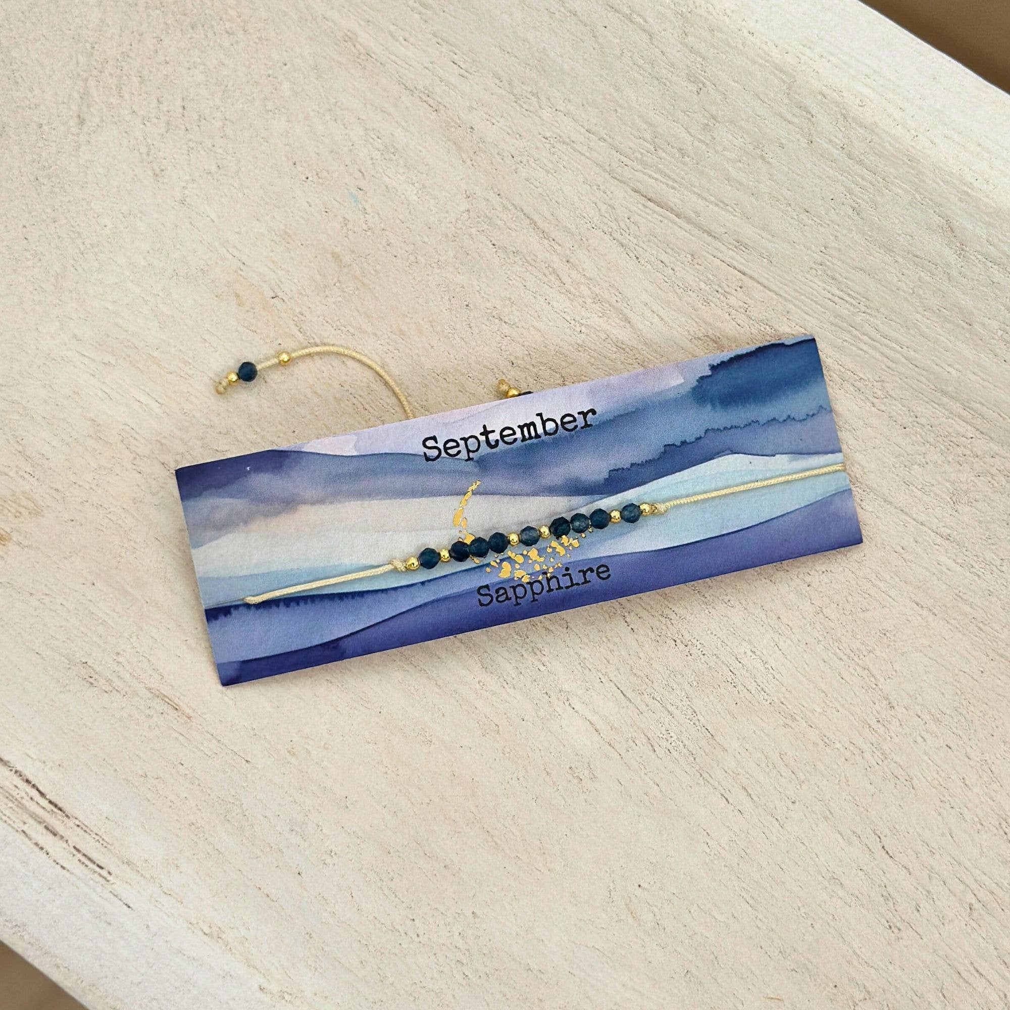 Picki Nicki - Wholesale Jewelry Set - Birthstone Bracelet Gemstone Sets on Cards15