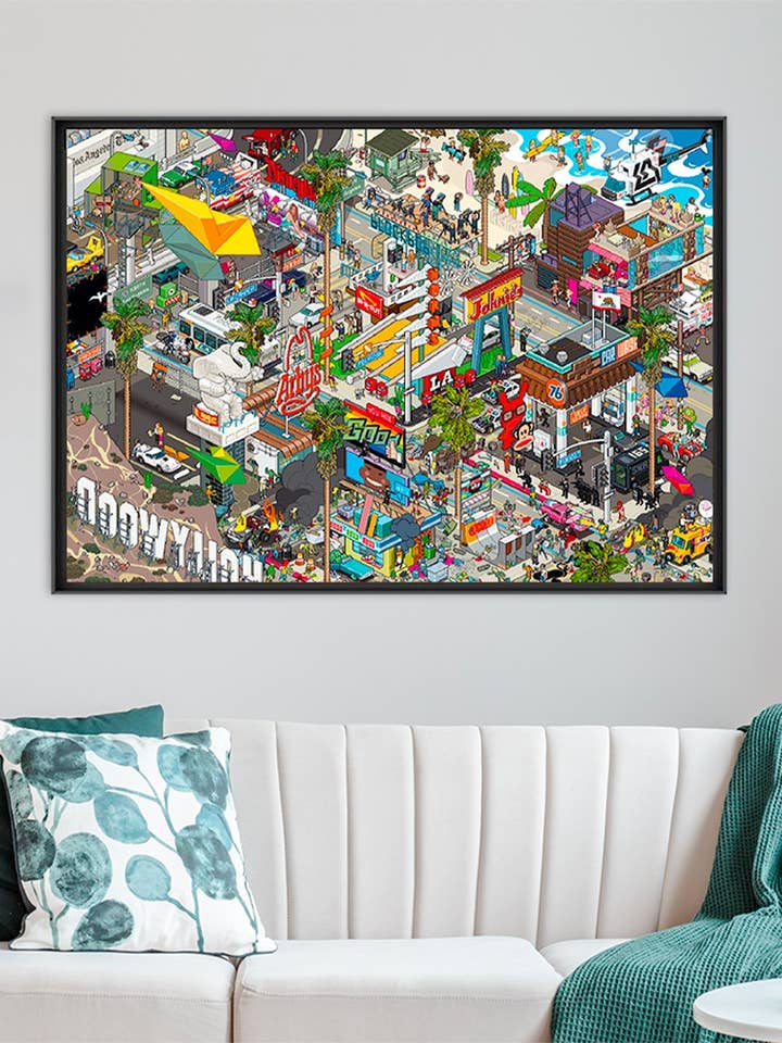 Amerikanische Kiste von Los Angeles für den Großhandel von marsdesign artshop