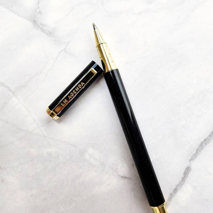 LH Agenda - Wholesale Pen - Rollerball Pen - Black - LH Agenda2