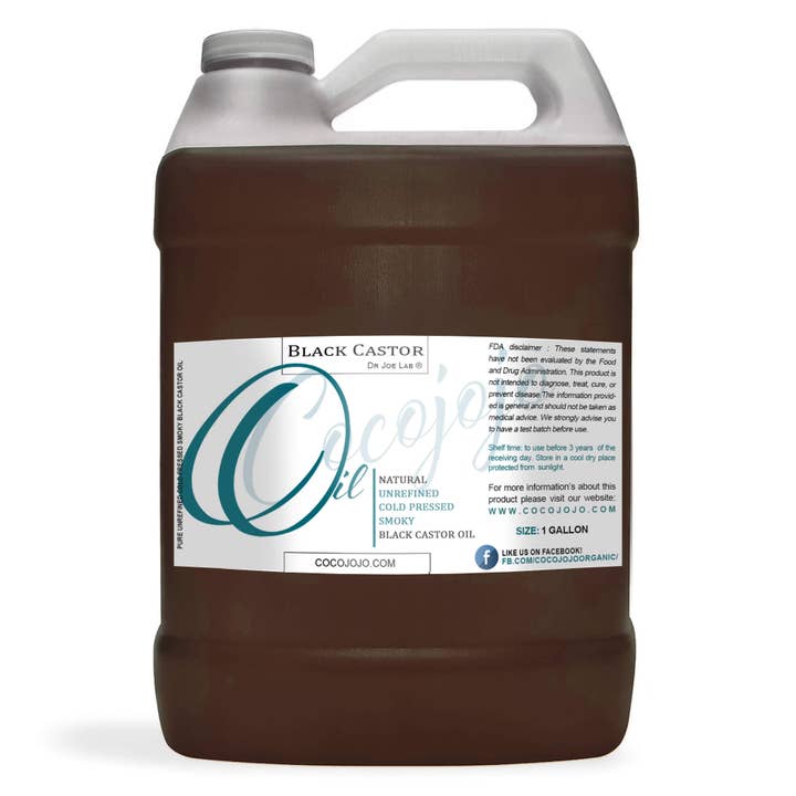 Coco jojo - Vendita all'ingrosso Oli per capelli - Olio di ricino nero giamaicano affumicato - non raffinato