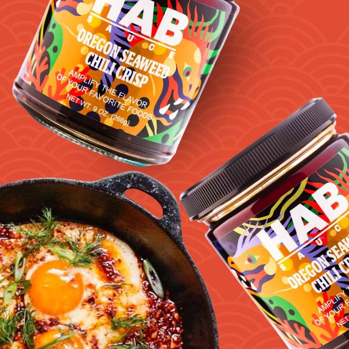 HAB Sauce - Wholesale Chili Paste - Seaweed Chili Crisp (mild heat) 9 oz. (266g)1
