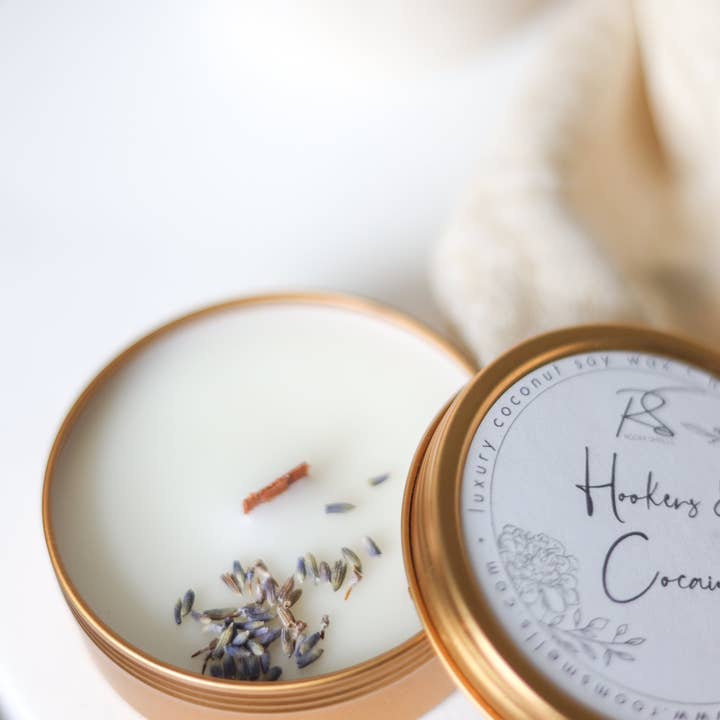 RoomSmells - Wholesale Travel Candles - Hookers & Cocaine - 3.5 oz2