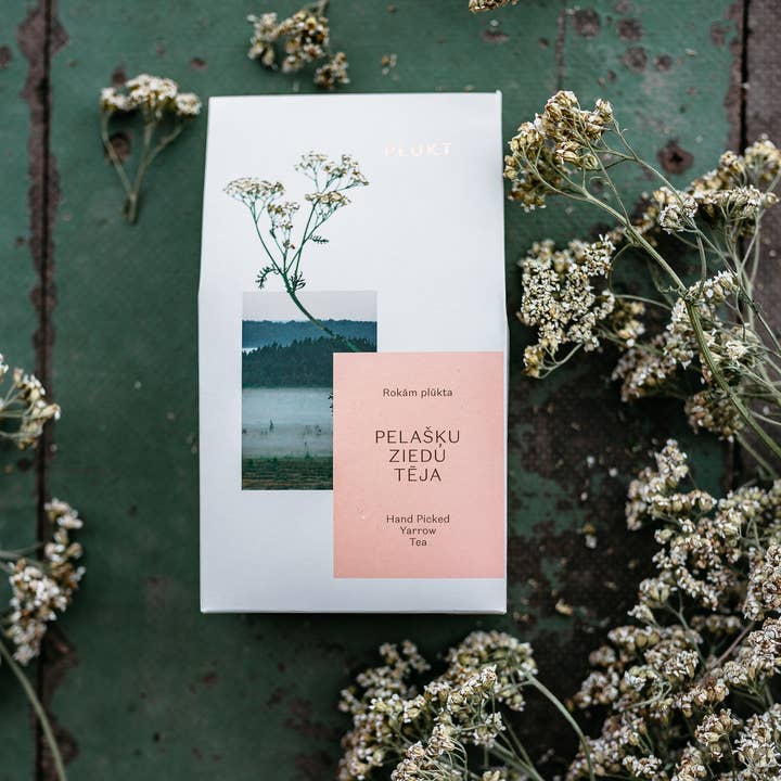 Plūkt – wholesale Loose tea – Yarrow Tea - loose tea, certified organic, herbal tea10