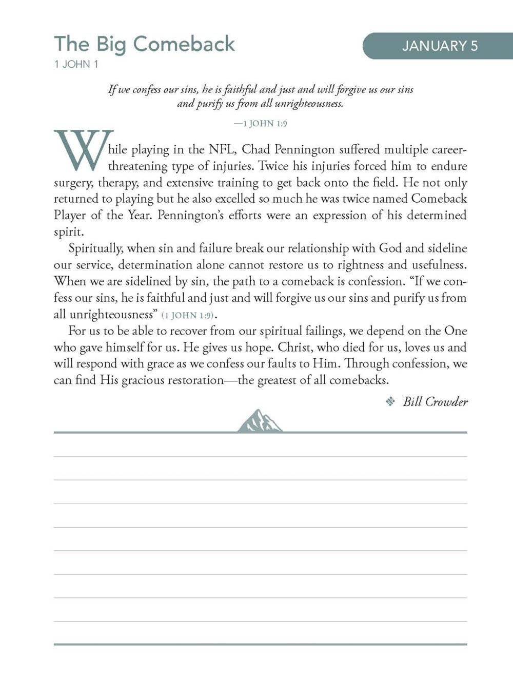 Independent Publishers Group - Wholesale Religion - Stand Strong: 365 Devotions for Men by Men (Cork Binding)2