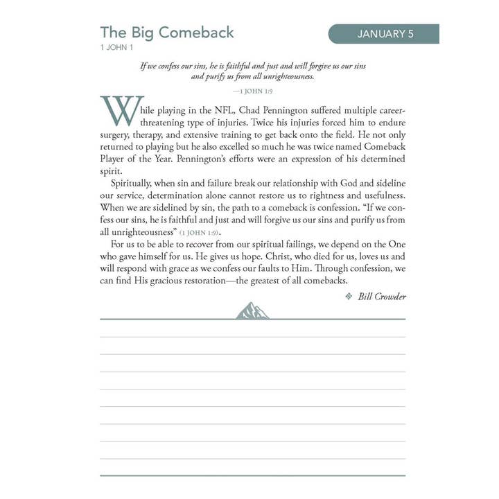 Independent Publishers Group - Wholesale Religion - Stand Strong: 365 Devotions for Men by Men (Cork Binding)2