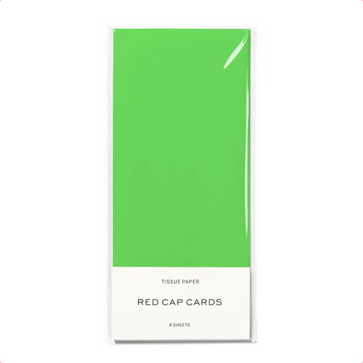 Red Cap Cards - Vendita all'ingrosso Carta velina - Carta velina verde neon